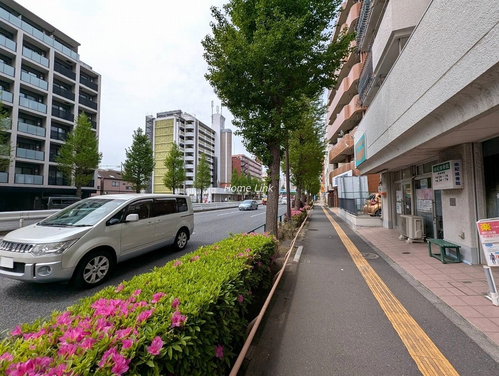 高島平グロリアハイツ　南側 前面道路